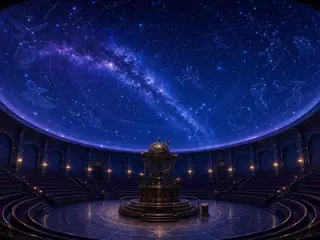 Planetarium scene